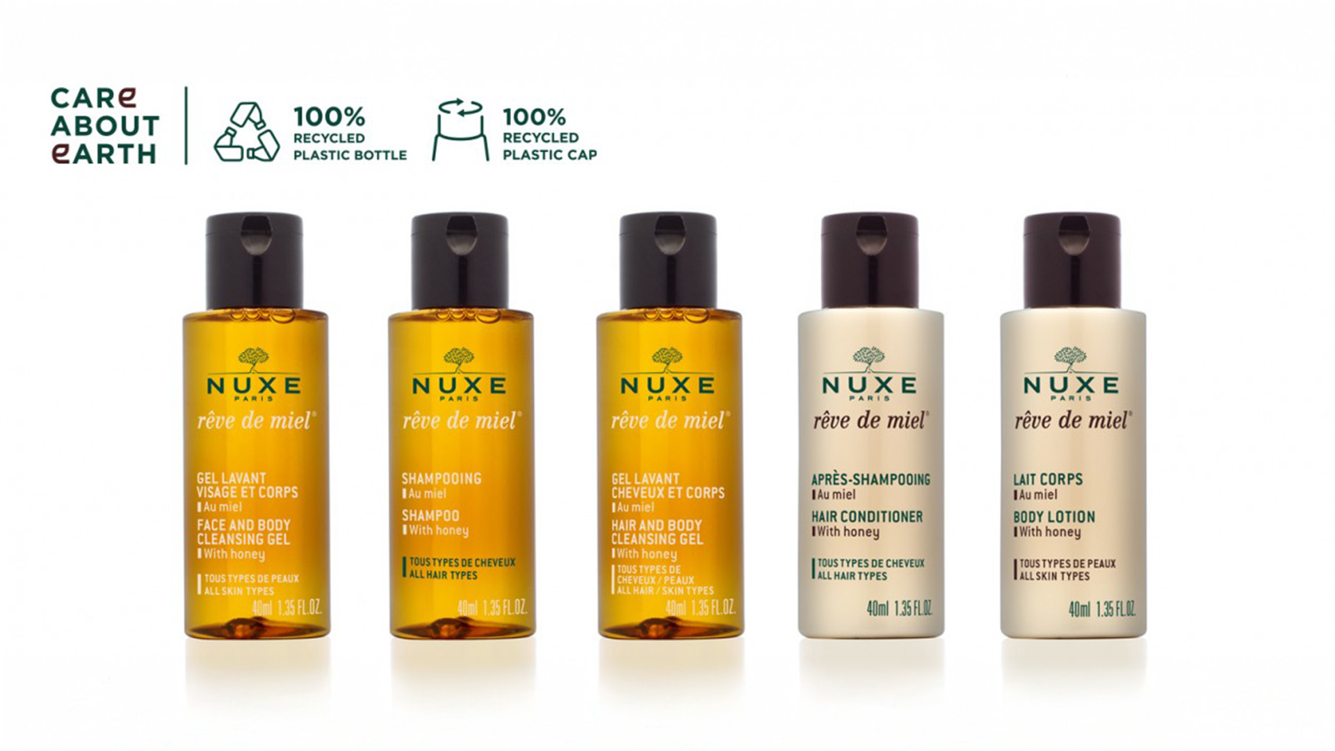 Nuxe Rêve de Miel & Lir Kozmetik: Otel Buklet Ürünlerinde Doğadan Gelen Zarafet